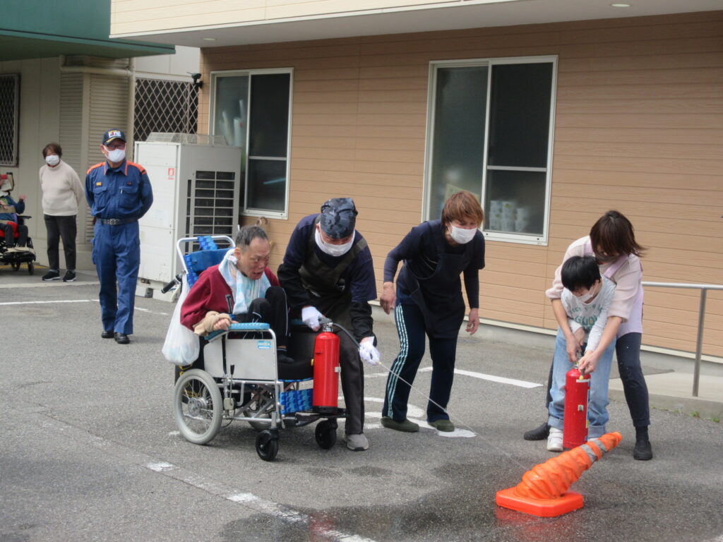 みすぎ 消火体験