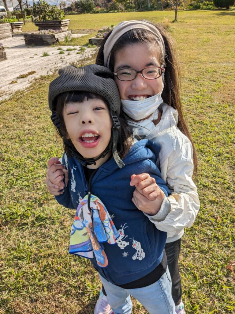 お出かけでさんの利用者様の笑顔